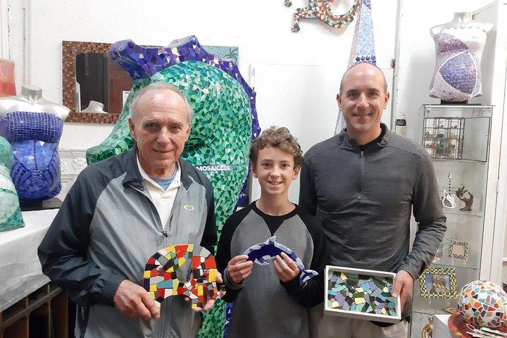 Offer: Be Gaudí mosaic class Barcelona for families (max 4 pax)