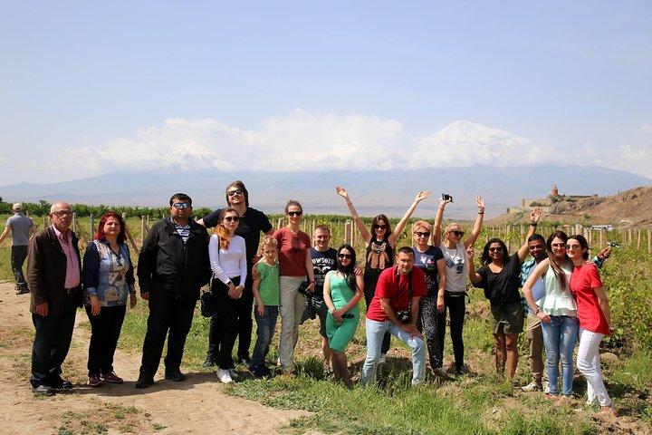Group Tour: Shaki waterfall, Tatev monastery & ropeway, Hin Areni winery