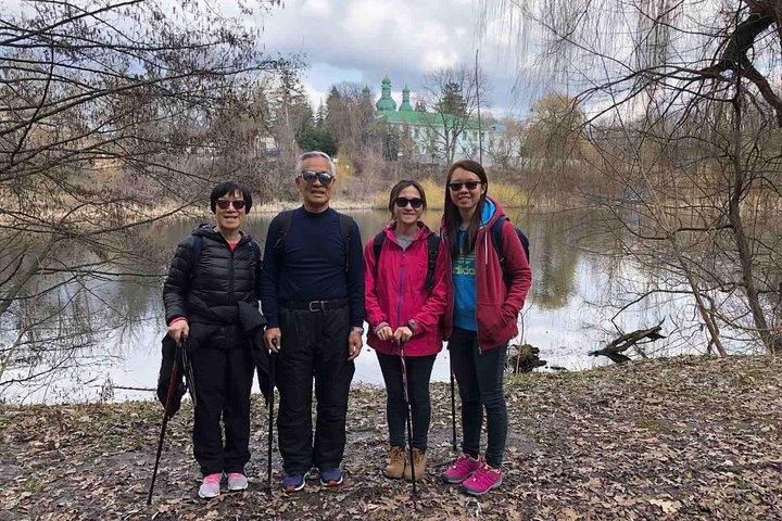 Private Kyiv Hiking Tour in Holosiivsky Forest and Kitaevskaya Hermitage