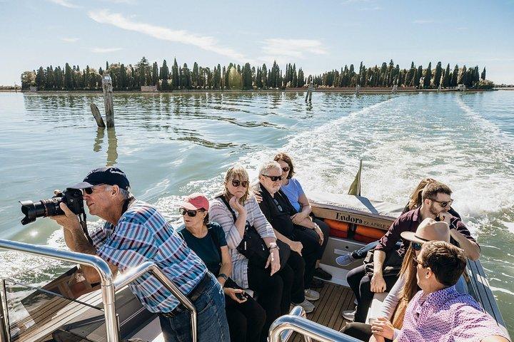 Murano Burano Islands Boat Tour Glass Factory & St Erasmo Winery