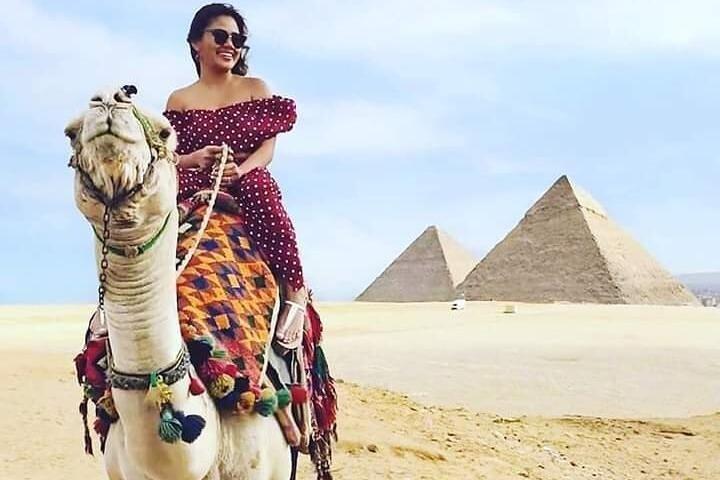 Explore the Pyramids Riding a Camel or Horse