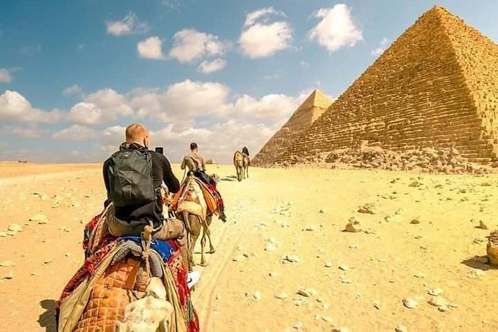 Explore the Pyramids Riding a Camel or Horse