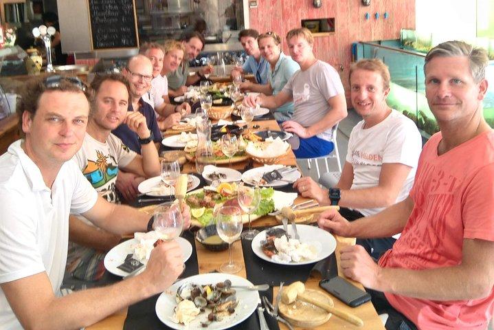 Algarve Bike and Food Tour with Sea Food and Wine Tasting