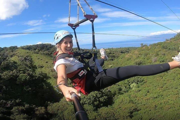 6 Dual-Zipline Mountain Adventure in Maui