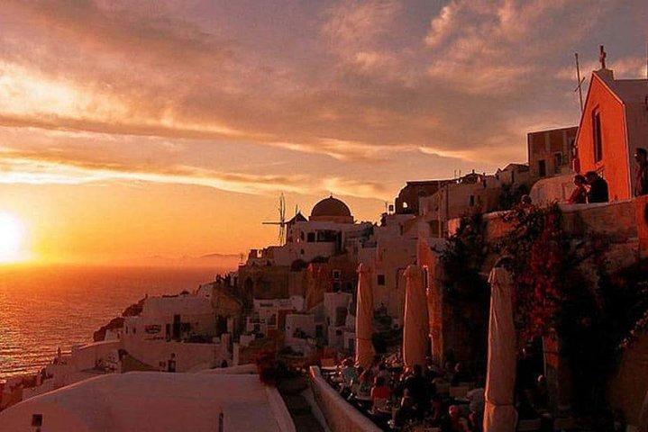Santorini Roundtrip transport For oia