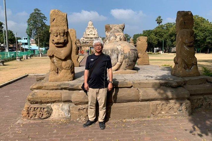 Mahabalipuram and Kanchipuram Day trip from Chennai by Private car with Guide
