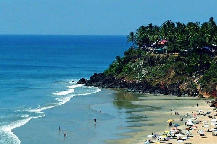 Varkala beach day trip from Trivandrum/Kovalam