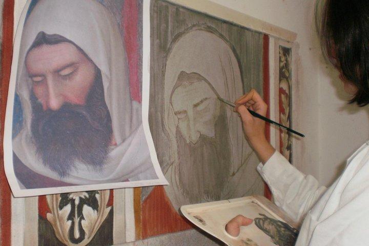 Fresco Painting Class in Florence