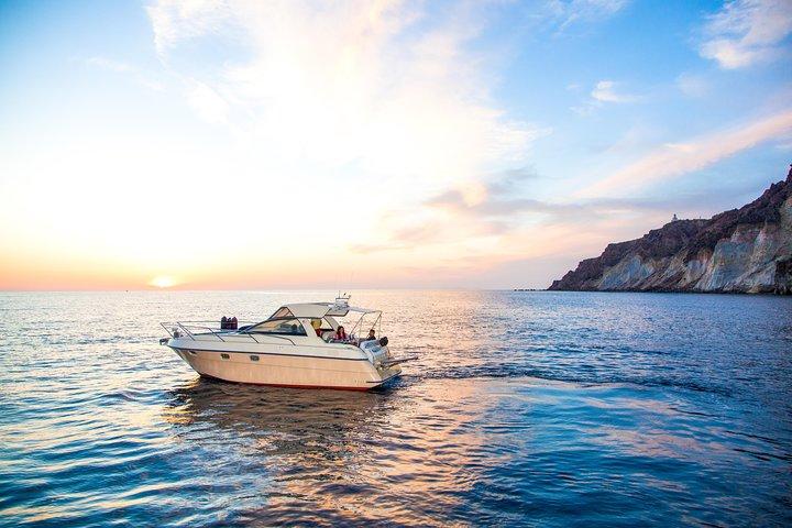 Santorini 5 Hours Private Day Or Sunset Tour with Bbq and Drinks