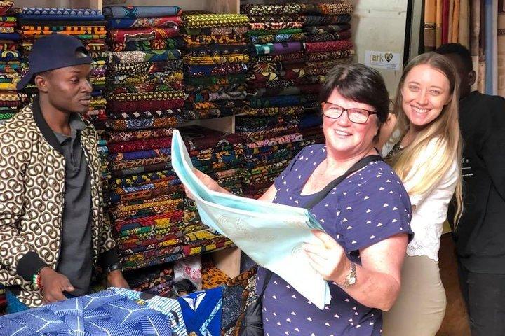 African Fabric Market Tour