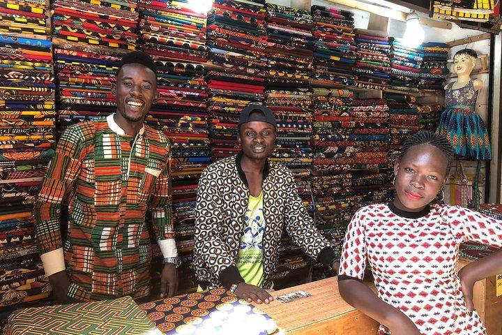 African Fabric Market Tour