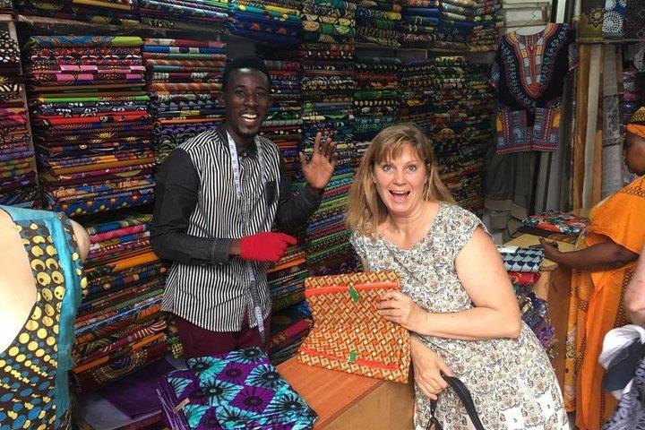 African Fabric Market Tour
