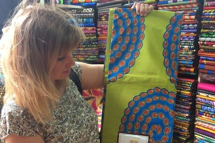 African Fabric Market Tour