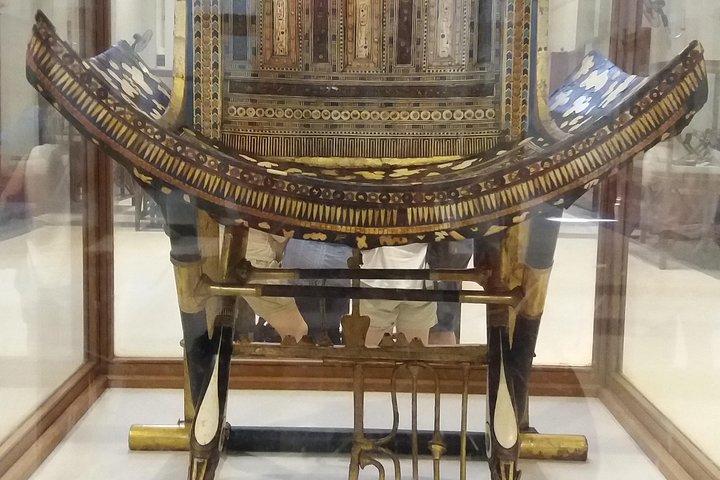 The Old Egyptian Museum in Cairo ( At Tahrir Square ) .