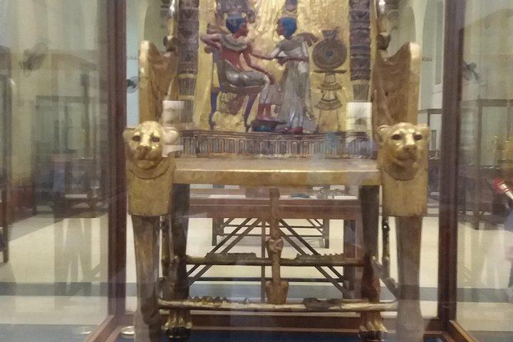 The Old Egyptian Museum in Cairo ( At Tahrir Square ) .