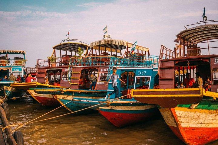 Tonle Sap Lake Sunset Cruise from Siem Reap