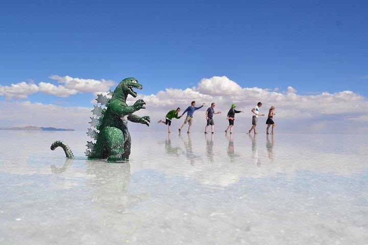 Excursion to the Uyuni Salt Flats from La Paz by round-trip bus