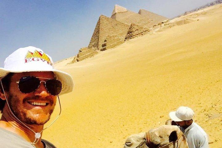4 Hours private Giza Pyramids ,Sphinx ,lunch and camel ride from Cairo or Giza