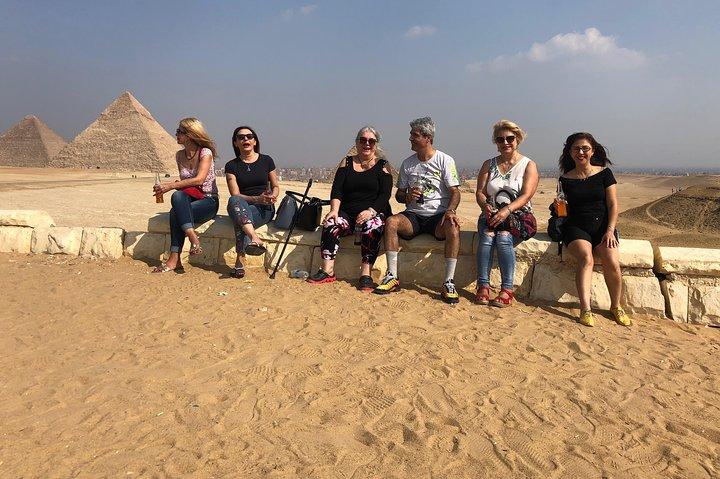 Half dayTour Pyramids of Giza Sphinx including Camel ride