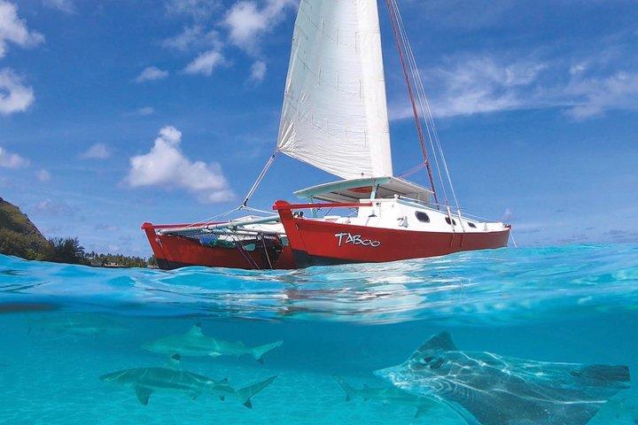 Half Day Tour : Moorea Snorkeling & Sailing on a Catamaran named Taboo