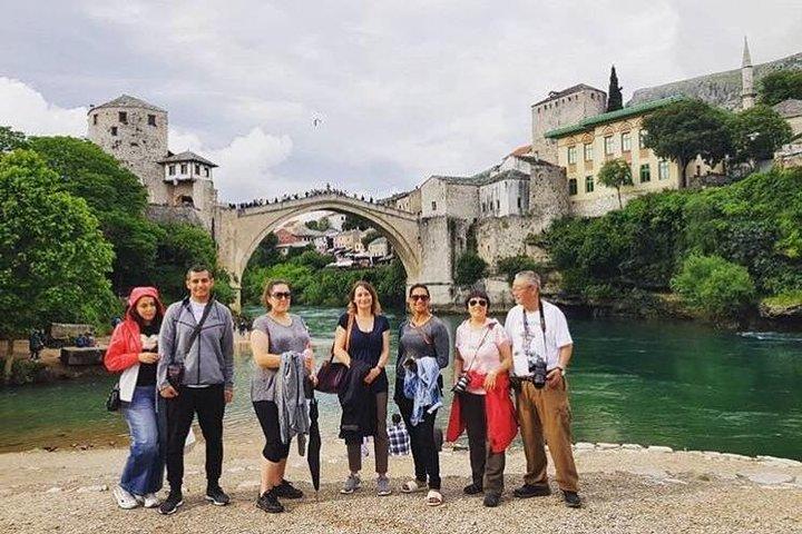 Sarajevo to Dubrovnik Day Trip via Mostar-Blagaj-Pocitelj and Kravice waterfalls