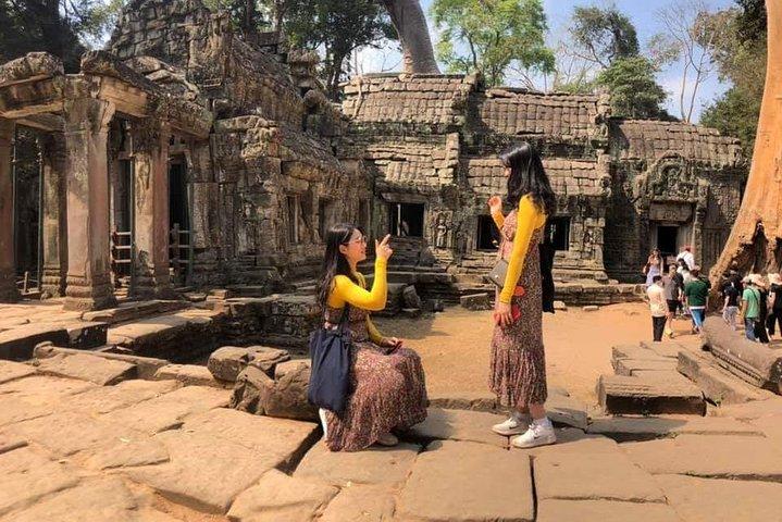 Angkor Tuk Tuk Tour: Angkor Wat , Bayon And Ta Prohm Temple