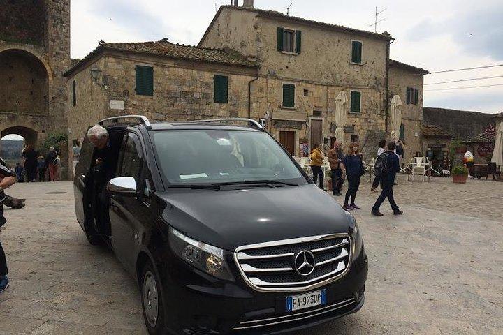 Private transfer from Rome city or airport to Umbria Assisi-Perugia-Orvieto area