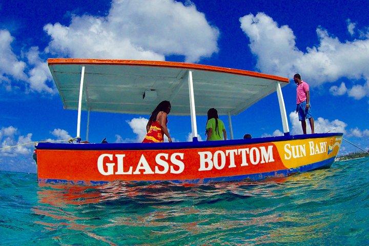 Glass Bottom Boat Ride/Snorkeling/Booby Cay Island from Grand Palladium Lucea