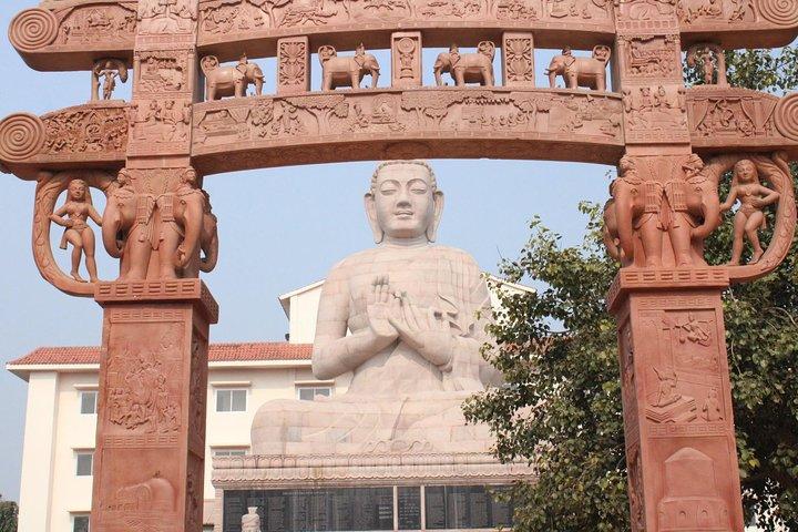 Walking tour of Sarnath, the buddhist site : The Light of Asia Walk