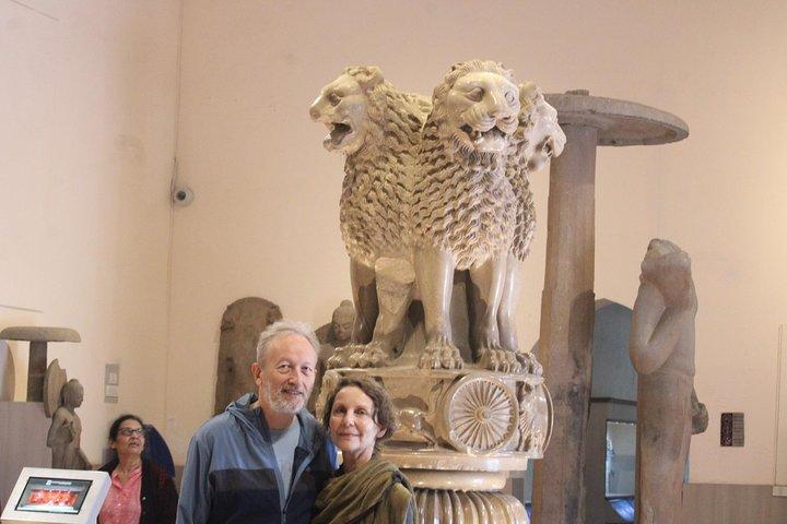 Walking tour of Sarnath, the buddhist site : The Light of Asia Walk