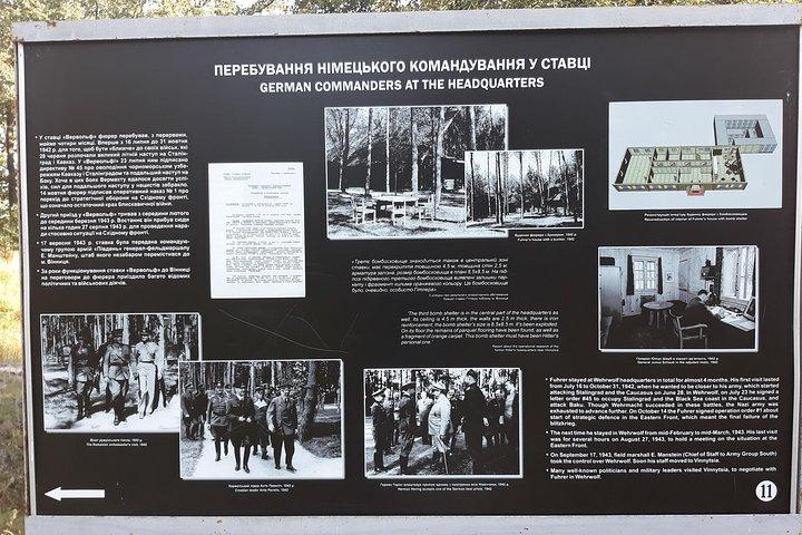Nazi Headquarters Werwolf and Hegewald Full-Day Private Trip from Kyiv