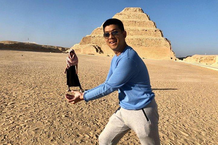 Explore Giza Pyramids,Sakkara,Dahshur and Memphis private tour