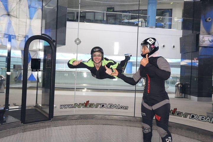 2 indoor skydiving flights