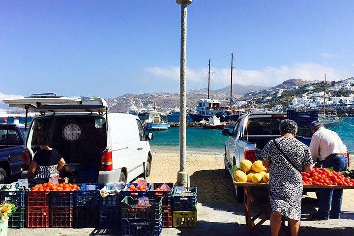 Mykonos Market Tour & Brunch Cooking Class with a Local, Angelina