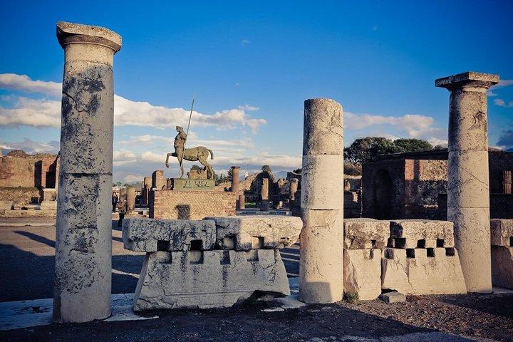 Pompeii Ruins & Hercualenum with Lunch & Wine Tasting from Rome