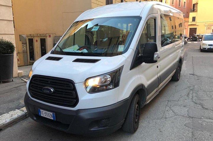 Shuttle to and from Rome City Hotels to Fiumicino Airport
