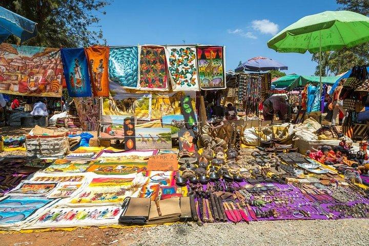Nairobi Airport Layover Shopping Artifacts at Masai Market
