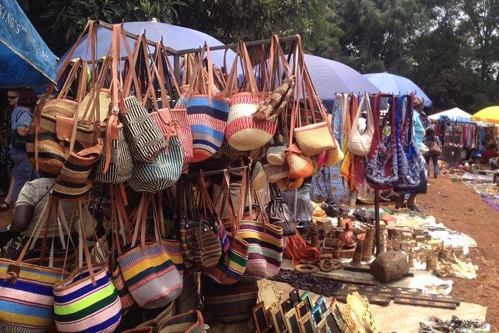 Nairobi Airport Layover Shopping Artifacts at Masai Market