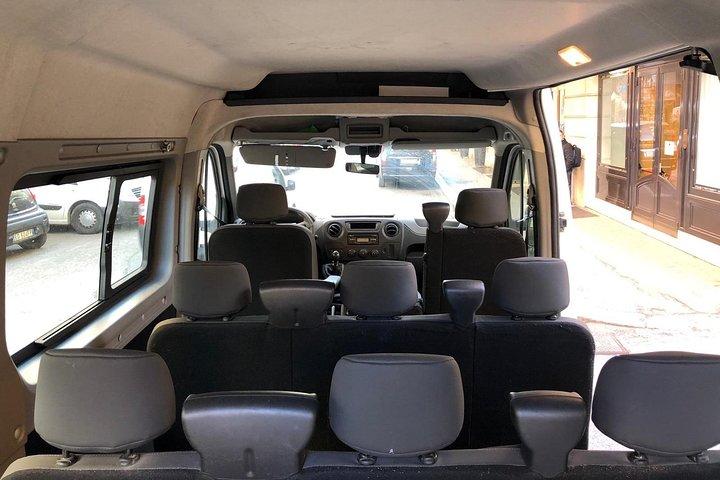 Shuttle to and from Rome City Hotels to Fiumicino Airport