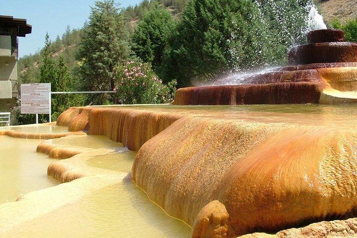 Pamukkale, Cleopatra’s pool, Hieropolis from Antalya with lunch