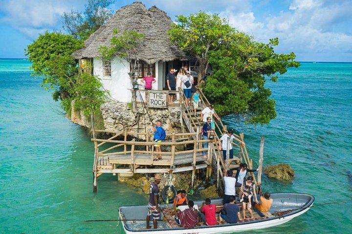 The Rock Restaurant by Speed Boat