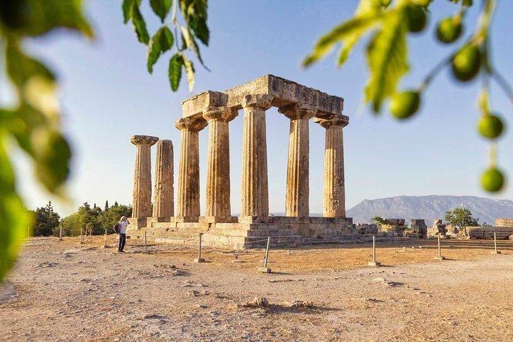 Temple of Apollon and Corinth canal trip from Athens