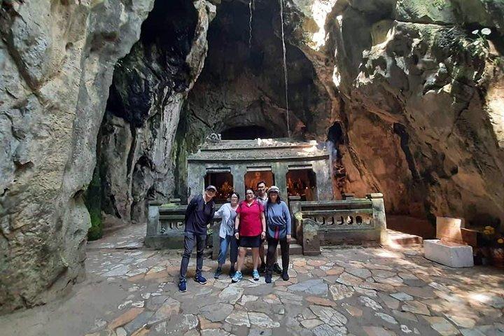Day&NightlifeTour Da Nang city with Marble Moutain,Monkey Mountain,Dragon Bridge
