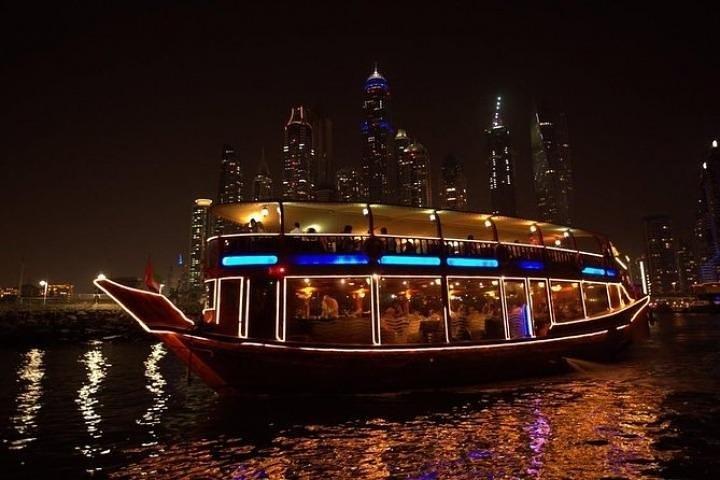 Desert Safari Dubai with Dhow Cruise Dinner