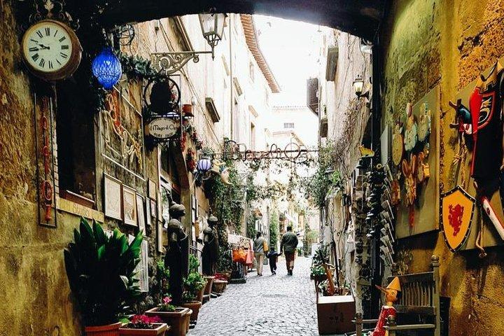 Private One way transfer from Florence to Rome with 2 hours stop in Orvieto