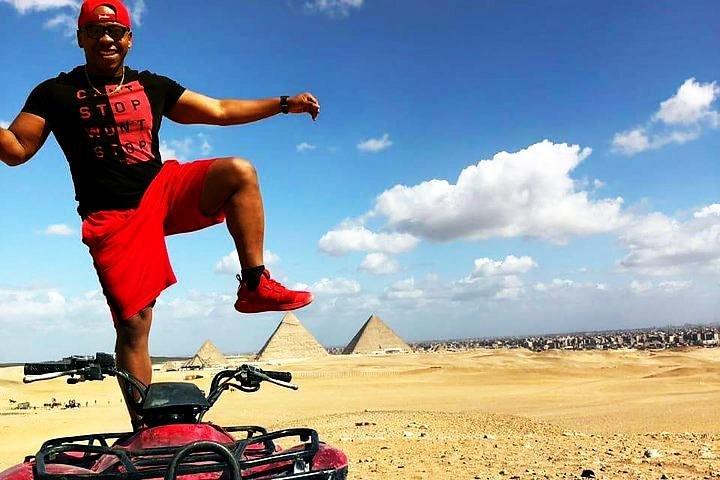 Ultimate Giza Pyramids Quad Bike Desert Adventure