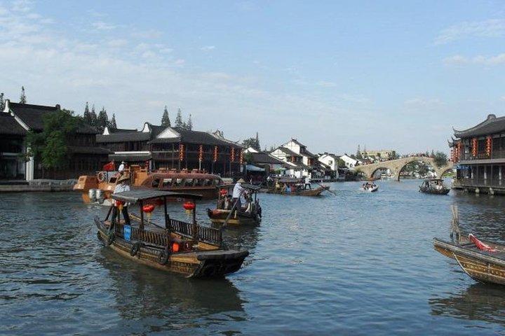 Zhujiajiao Water Town Self-Guided Tour with Private Transfer from Shanghai