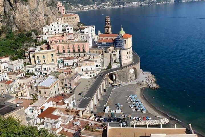 Amalfi coast from Naples