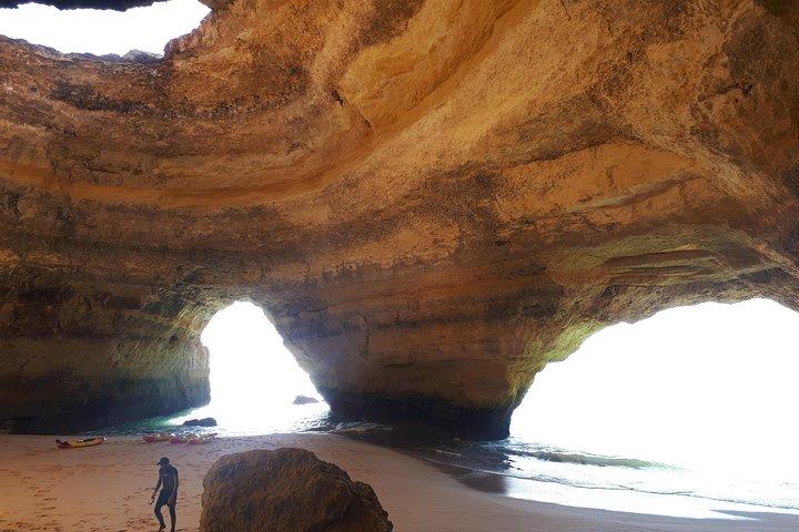 Kayak Algarve Benagil cathedral kayak tour