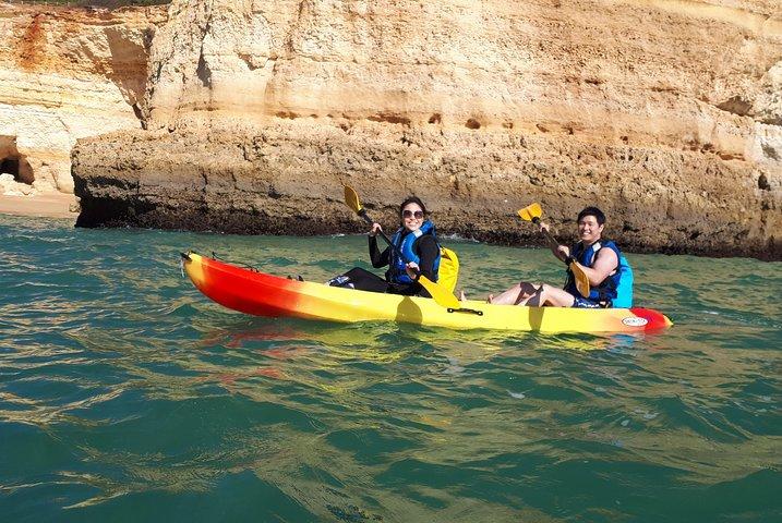 Kayak Algarve Benagil cathedral kayak tour